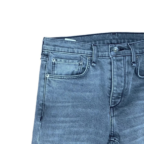 Rag & Bone Women's Gray Fly Button Slim Fit Jean. Sz: 30 - Picture 6 of 10